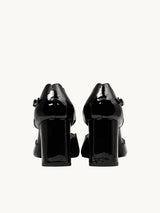 Babies Noires Cuir Verni Espagne Femme - Talon 6 cm - Florita Black - Packshot Arrière