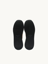 Baskets compensées Léopard Cuir lisse d'Italie Femme - Talon 4.5 cm - Nao Leopard - Détail Semelle