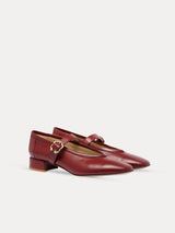 Chaussures italiennes femme - Babies Carolia Cherry