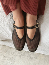Babies Carolia Mesh Black