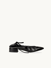 Chaussures femme élégantes et confortables - Ballerines Noires Petite Talon - Made In Italy | Benni Black