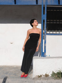 Ballerines Rouges en Cuir Souple Italien | Benni Red 