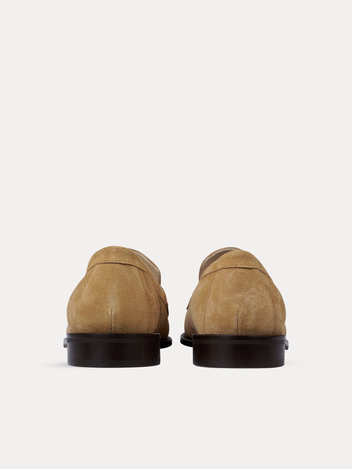 Brown Loafers In Italian Suede For Women - Lissa CC Dark Beige - Pack View Packshot