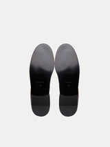 Black Loafers In Italian Smooth leather For Women - Lissa CC Calf Black - Sole Detail