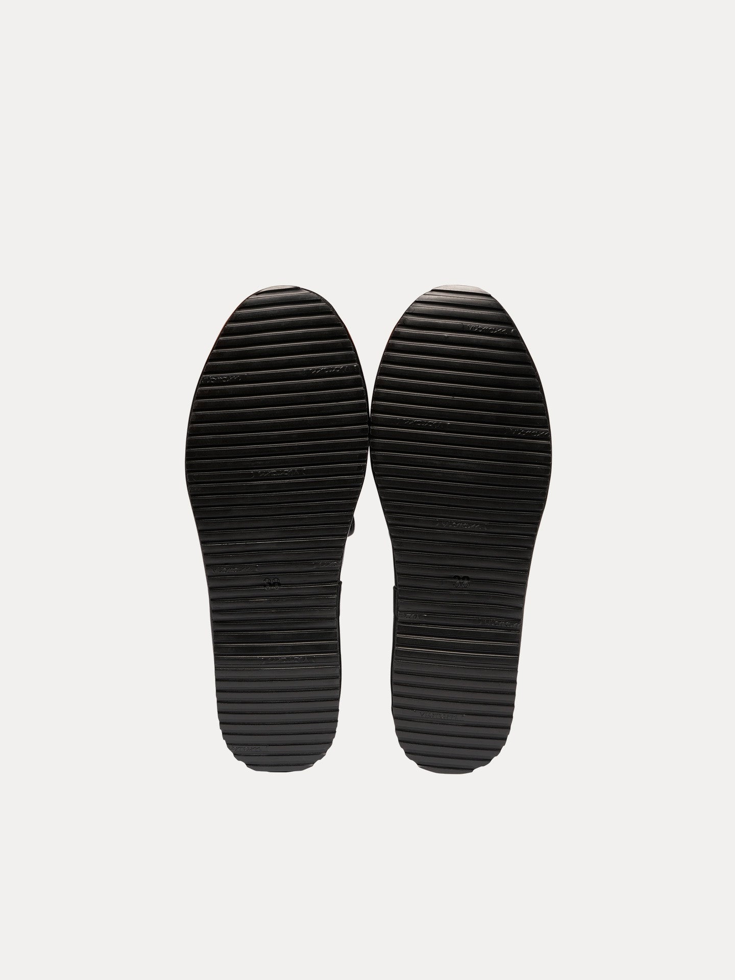 Black Loafers In Italian Mesh For Women - Ritao Mesh Black - Sole Detail