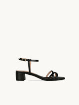 Sandales Femme Pointure 34 et 35 en Cuir - Sandales Kiki Black